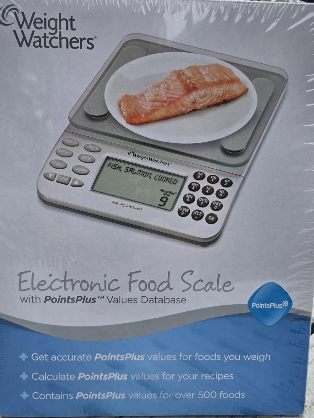 Brand New Weight Watchers Electronic Food Scale With Points Plus Values.